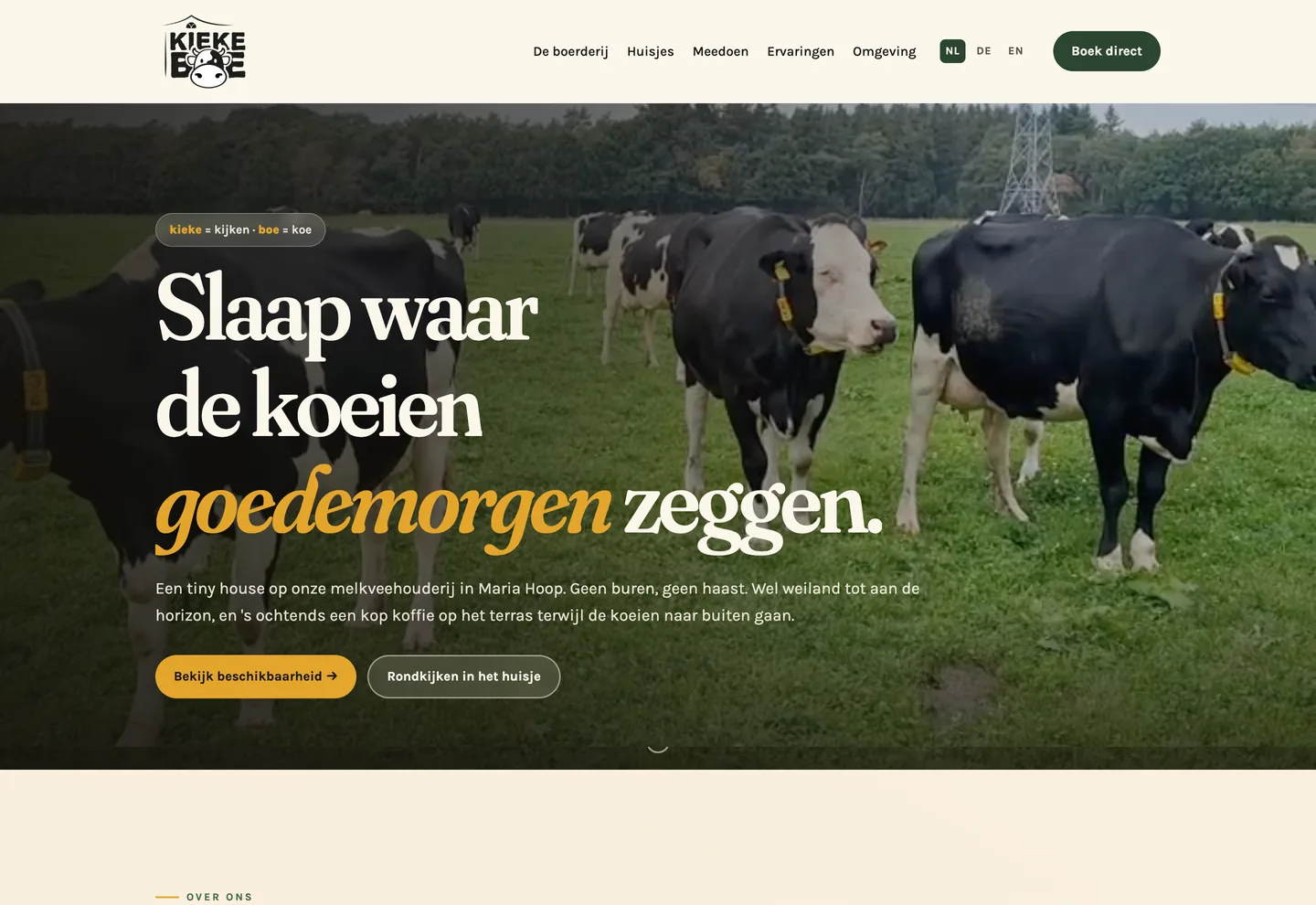 Startseite Boerderijcamping KiekeBoe